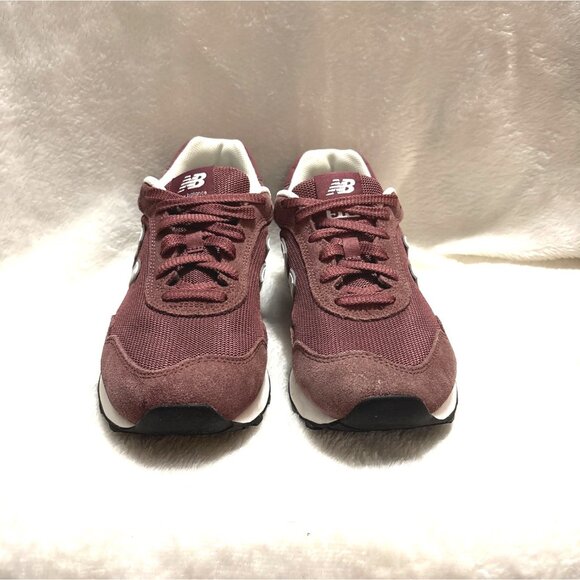New Balance Womens 9 WL515CM3 Sneakers Burgundy Mesh & Suede  Mens 7.5 US - Picture 3 of 7